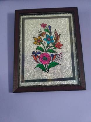 SSnuts Glass painting Nature Glass Print 34 inch x 25 inch Painting