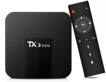 SreeTeK TX3 Mini 2GB RAM 16GB Memory Android 7.1.2 TV Box Smart TV Set Top Box Media Streaming Device