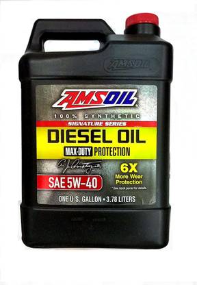 AMSOIL Signature Series 5w-40 Max Duty Protection Synthetic Blend Engine Oil