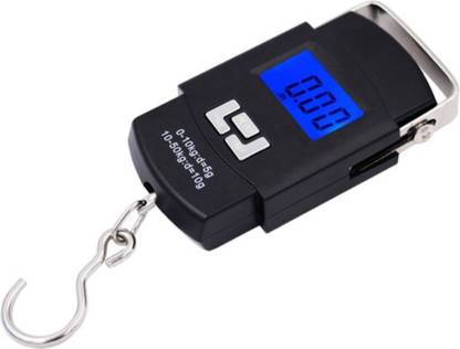 Klick N Shop Handheld LCD Display Electronic Digital Travel Luggage Weighing Scale