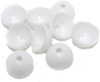 मेडोना शॉप्पे Silk thread jewellery making Jhumka base, XL SIZE, 50 pairs