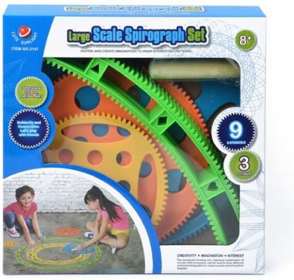 Bestie Toys large scale spirograph set