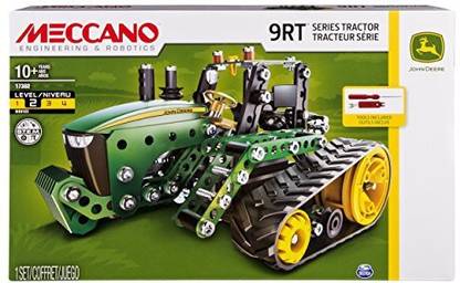 Genrc Meccano-Erector John Deere 9RT Series Tractor Building Set