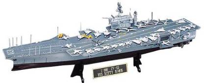 Genrc Academy 1/800 Scale U.S.S Kitty Hawk Model Kit