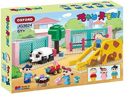 Genrc Oxford Crayon Shin-chan Playground JG3624 Building Block Set