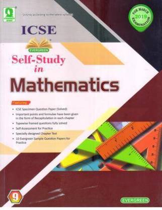 ICSE Self study in Maths Class 9