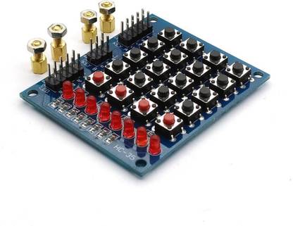 KitsGuru 4x4 Keypad matrix keyboard buttons LED Marquee Independent keyboard Smart car Micro Controller Board Electronic Hobby Kit