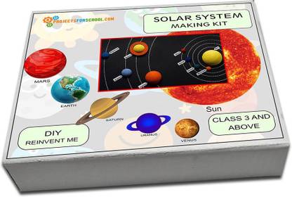 ProjectsforSchool Solar System Making Kit / model building / DIY Solar system