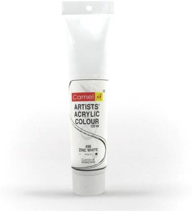 Camel Kokuyo Artist Acrylic Colour 120 ml Series 2 Zinc White