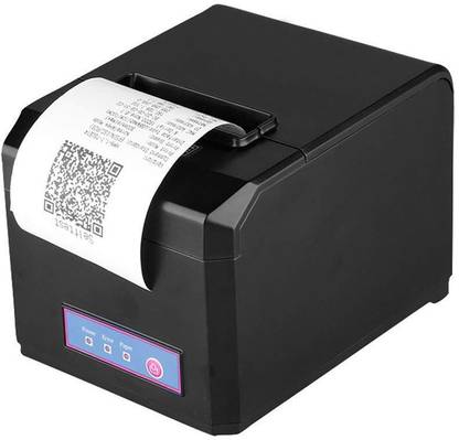 ATPOS 80mm (3 Inch) High Speed Direct Thermal Printer E801 - Monochrome - Desktop | Auto Cutter | Receipt Print POS Printer | Invoice Billing Thermal Receipt Printer