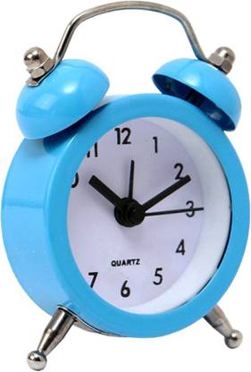 Selva Front Analog White Clock