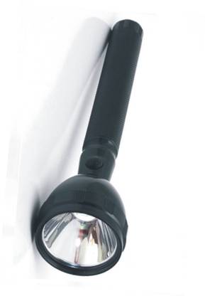 GLOWISH BRIGHT LED FOCUS STRONG METAL LONG RANGE RECHARGEABLE BATTERY Torch