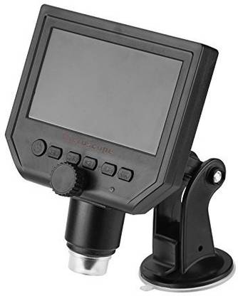 microware Hd Digital Microscope - 600X Zoom, 4.3-Inch Hd Display, Built-In Battery, Fhd Video Recording, Timestamp, Motion Detection ml-microscope USB Hub