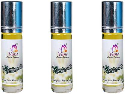 Vune rollon Rajnigandha 6 ml (pack of 3) Floral Attar