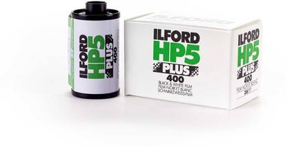 ilford HP5 Plus, Black and White Print Film, 135 (35 mm), ISO 400, 36 Exposures Film Roll