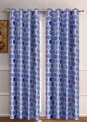 Flipkart SmartBuy 213 cm (7 ft) Polyester Door Curtain (Pack Of 2)