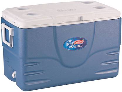 COLEMAN 52QT/49 ltr Xtreme Cooler (Blue) Outdoor Camping Ice Box Cooler ice cooler box