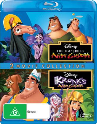 The Emperor's New Groove and Kronk's New Groove blu-ray region free