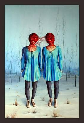 Mad Masters Unsee the truth Digital Reprint 12 inch x 18 inch Painting