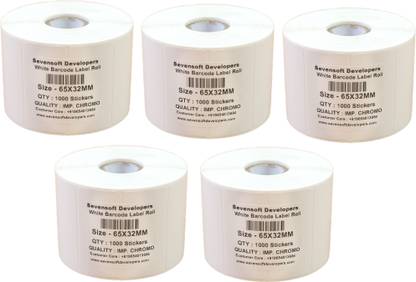 Sevensoft Developers Self-adhesive Paper Label