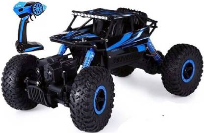 Toy Arena Rock Crawler 4WD Rally R/C Car with Multi Function Like-Full Function Pro Steering/(Go Forward and Backward, Turn Left and Right) /Adjustable Front /Wheel Alignment/4 Wheel Drive/High Strength Shocker/Oversized Tires