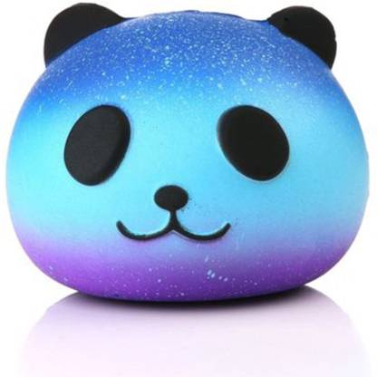 Squishy Toys India Slow Rising Squishy Toy Starry Panda PU Foam Jumbo Squishies  - 9.5 cm