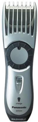 Panasonic ER224S Men's Cordless Wet/Dry Hair, Beard and Body Electric Trimmer Trimmer 60 min  Runtime 10 Length Settings