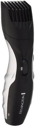 REMINGTON MB-200 Titanium Mustache and Beard Trimmer, Black Trimmer 60 min  Runtime 10 Length Settings