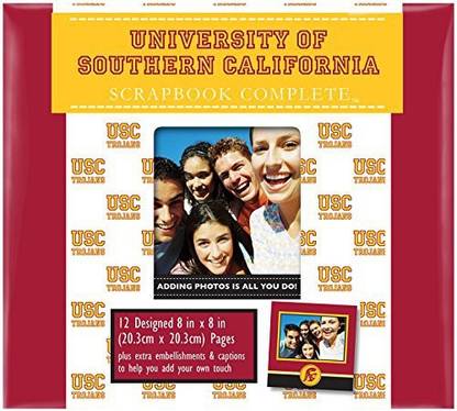 C.R. Gibson C.R. Gibson Scrapbook Complete Kit, Small, USC Trojans (C879287M)