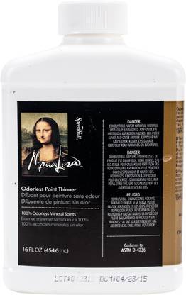 Speedball Art Products Mona Lisa Odorless Paint Thinner- 16Oz