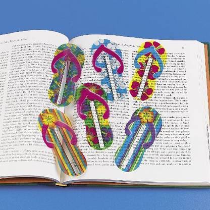 FUN EXPRESS Flip Flop Ruler Bookmarks (4 dz)