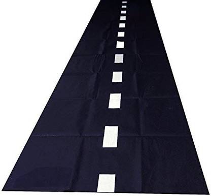 Super Z Outlet 10ft Long Racetrack Floor Running Racer Party Decoration Mat Drag Race Car Road Go Kart Theme Birthday Games (2ft Wide) by Super