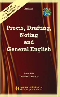 Precis, Drafting, Noting and General English