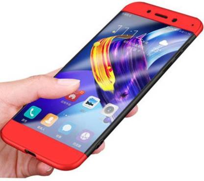 ARCMOBI Back Cover for Huawei Honor 7X (360*, Double Dip) (Red)