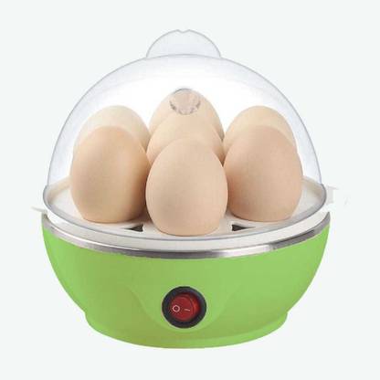 BRUZONE Electric Boiler Steamer Electric Boiler Steamer TSTD-01 Electric Steam Boiler (7 Eggs) (Multicolour) Egg Cooker