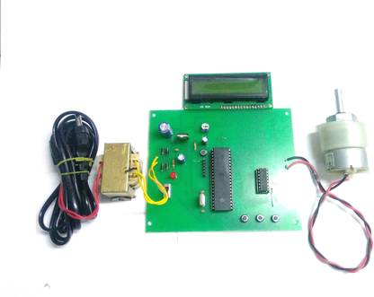 INSIGNIA LABS 8051 MICROCONTROLLER BASED DC MOTOR SPEED CONTROL WITH LCD PROJECT KIT Educational Electronic Hobby Kit