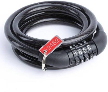 Auto Hub Iron Combination Lock For Helmet