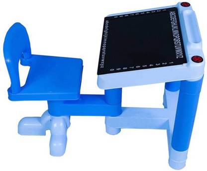 Oximus Baby Products Study Table Chair Set For Kids 100% Best Baby Choice Recommended for 2, 3, 4, 5 , 6, 7 years old Children and Recommended For Table Chair for kids, Table chair for baby, Table chair for children, Table Chair set for kids, Baby table chair, Kids table chair, Children table chair, Kids table chair, Chair table for kids, Table chair for baby, Table chair Plastic Desk Chair (Finish Color - Blue) Plastic Desk Chair