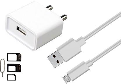 A2Z shop Wall Charger Accessory Combo for Blackberry Curve 9220,Red & Blackberry Curve 3G 9300,Red & Blackberry Torch 9800,Red & Blackberry Torch 9860,Red & Blackberry Torch 9810,Red & Blackberry Curve 9380,Red & Blackberry Bold 9000,Red & Blackberry Pearl 3G 9105 Charger Original Adapter Like Mobile Charger | Power Adapter | Wall Charger | Fast Charger | Android Smartphone Charger | Battery Charger | Hi Speed Travel Charger With 1 Meter Micro USB Cable Charging Cable Data Cable And SIM Adapter