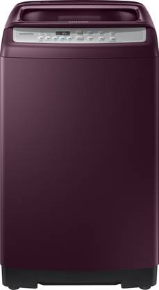 SAMSUNG 7.5 kg with Wobble Technology Fully Automatic Top Load Washing Machine Maroon