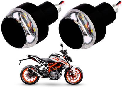 SM FASHION BLUE Motorcycle Handlebar Turn Signal LED Light Indicator Blinker 58 Bike Handlebar Weights