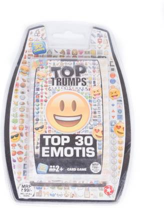 Winning Moves Top Trumps Top 30 Emotis