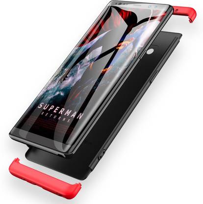 Backlund Back Cover for Samsung Note 9 Complete 3D 360 Degree Protection Hybrid Hard Bumper