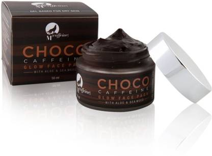 mCaffeine Choco Caffeine Glow Face Pack with Aloe and Sea Weed