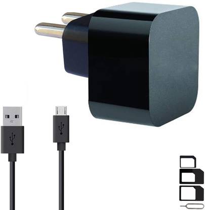 GoSale Wall Charger Accessory Combo for Lyf F1, Lyf Water 7, Lyf Water 10, Lyf Flame 7, Lyf Flame 8, Lyf Water 7S, Lyf Wind 4S, Lyf Water 1, Lyf Water 11, Lyf Water 8, Lyf Earth 1, Lyf F8, Lyf Wind 7, Lyf Wind 2, Lyf Water 9, Lyf Wind 7i, Lyf Wind 3, Lyf Wind 7S, Lyf Flame 6, Lyf Earth 2, Lyf Flame 1, Lyf Water 3, Lyf Wind 6, Lyf Wind 4, Lyf Wind 1 Charger Original Adapter Like Wall Charger, Mobile Power Adapter, Fast Charger, Android Smartphone Charger, Battery Charger, High Speed Turbo Travel Charger With 1 Meter Micro USB Cable Charging Cable Data Cable
