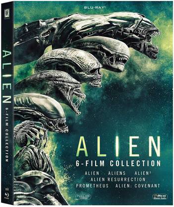 Alien 1 to 6: Alien + Aliens + Alien 3 + Alien Resurrection + Prometheus + Alien: Covenant