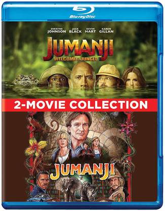 2 Adventure Movies Collection - Jumanji (1995) + Jumanji: Welcome to the Jungle (2-Disc)