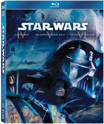 Star Wars: Original Trilogy - Episode IV: A New Hope + Episode V: The Empire Strikes Back + Episode VI: Return of the Jedi (3-Disc Box set)