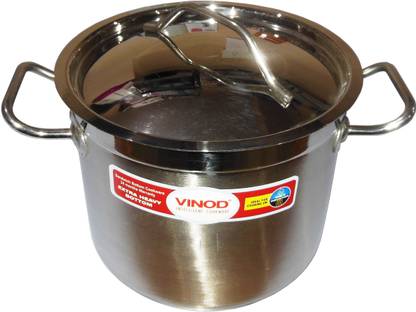 VINOD STOCK POT Pot 22 cm diameter 6.1 L capacity with Lid