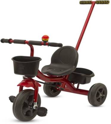 Oximus BABY TRICYCLE For Kids WITH PARENT HANDAL AND BASKET best toddler tricycle 2 year old (Green) TrikeLovely Tricycle
